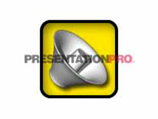 Download speaker box yellow PowerPoint Graphic and other software plugins for Microsoft PowerPoint